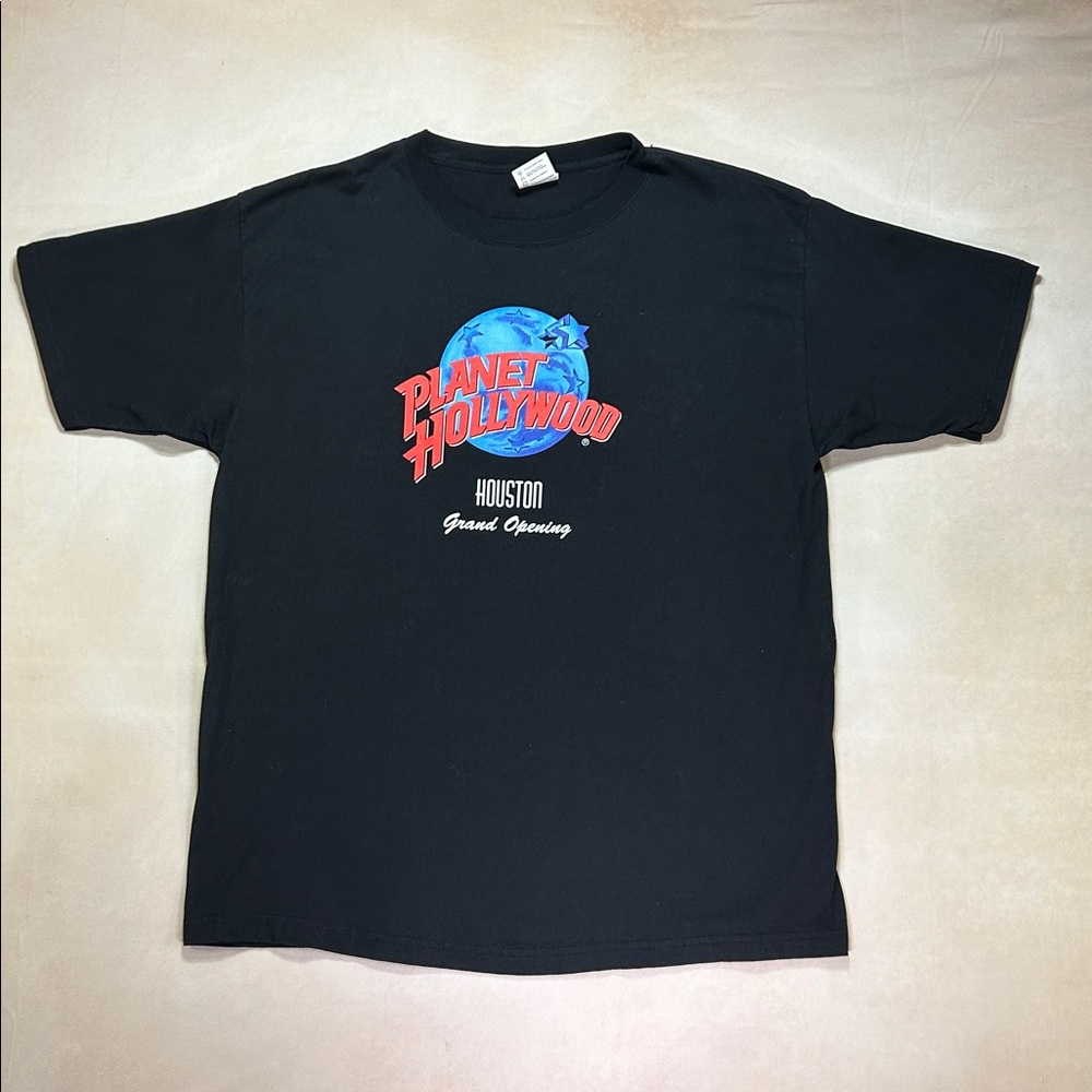 Vintage 1991 Houston planet Hollywood shirt